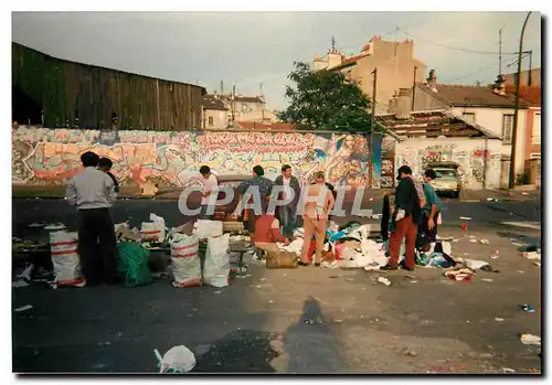 Photo Paris 1995 20eme Carrefour Porte de Bagnolet