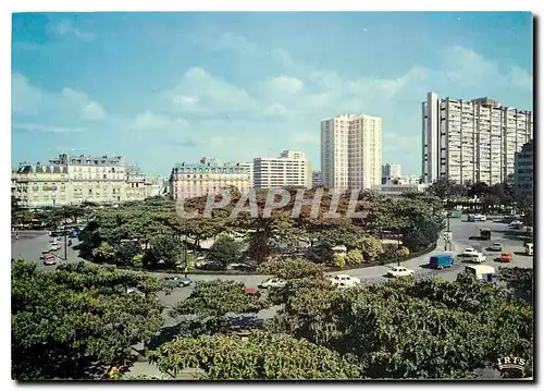 Moderne Karte Paris La Place d'Italie