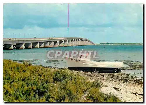 Moderne Karte Pont d'Oleron Charente Maritime