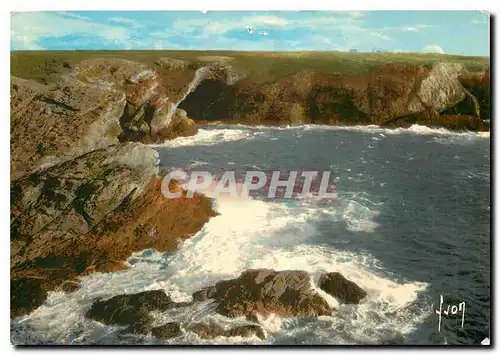 Cartes postales moderne Belle Ile en Mer Morbihan Cote de l'Apothicairerie a Her Hastellie