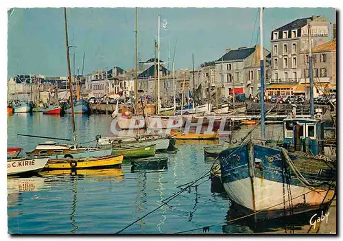 Moderne Karte Les Sables d'Olonne Vendee Le Port