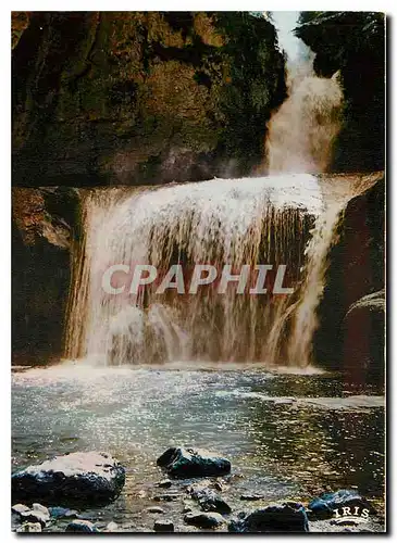 Moderne Karte Les Beaux Sites du Jura Cascade de la Billaude