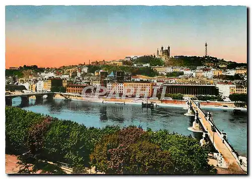 Cartes postales moderne Lyon Pont du Palais de Justice