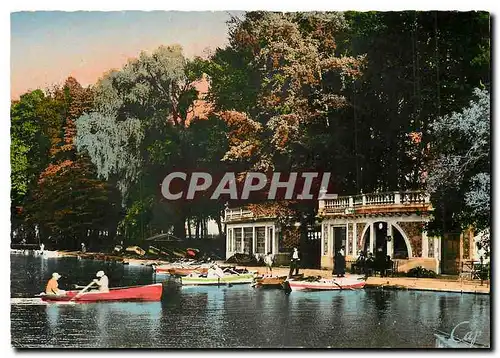 Cartes postales moderne Lyon Parc de la Tete d'Or Embarcadere du Lac