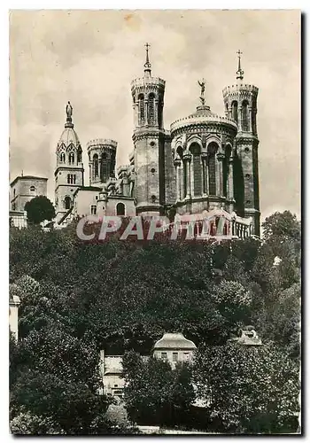 Cartes postales moderne Lyon Abside de la Basilique de Fourviere