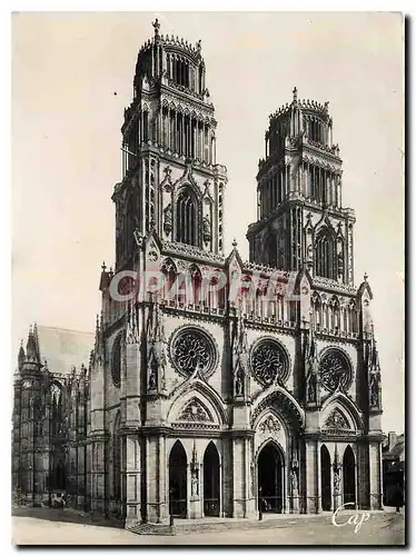 Cartes postales moderne Orleans La cathedrale Sainte Croix