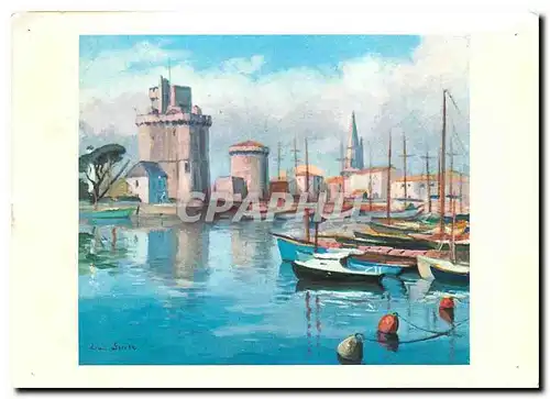 Cartes postales moderne La Rochelle Le Port bassin a flots