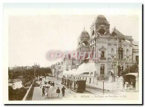 Cartes postales moderne Royan Sur la corniche entre le port et Pontaillac