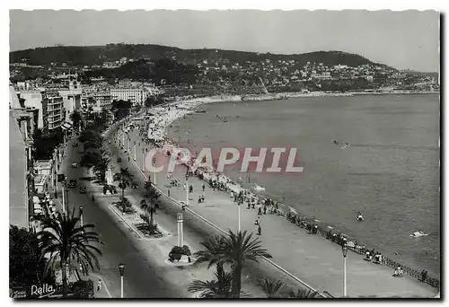 Cartes postales moderne La Cote d'Azur Nice La Promenade des Anglais