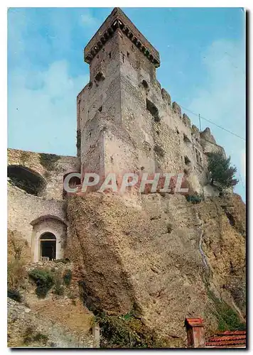 Moderne Karte Roquebrune Village AM Le Chateau Feodal