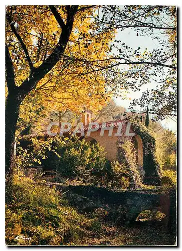 Moderne Karte La Colle sur Loup Alpes Mar Chapelle St Donnat