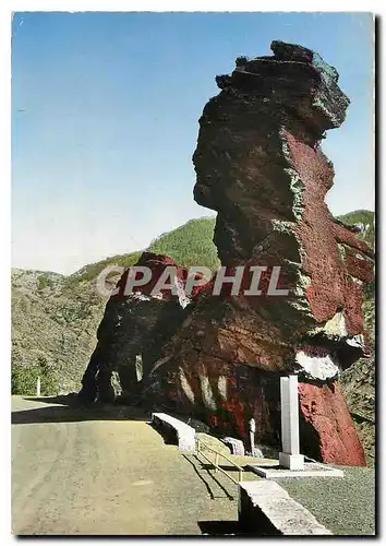 Cartes postales moderne Les Gorges de Daluis La Tete de Femme