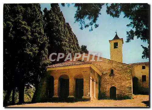 Moderne Karte Cote d'Azur Mougins La Chapelle Notre Dame de Vie