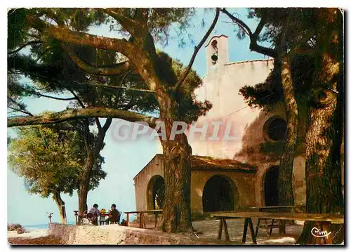 Moderne Karte Cap d'Antibes A Mar Sanctuaire Notre Dame de la Garde