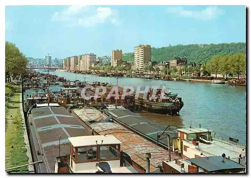 Cartes postales moderne Liege Panorama sur la Meuse