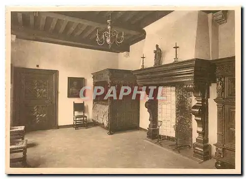 Cartes postales moderne Maison de Rubens Anvers Chambre a coucher