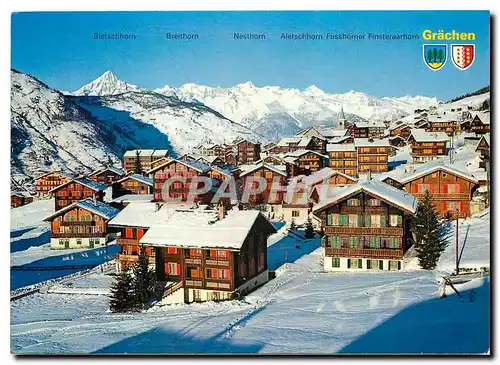 Cartes postales moderne Grachen 1619 m Wallis