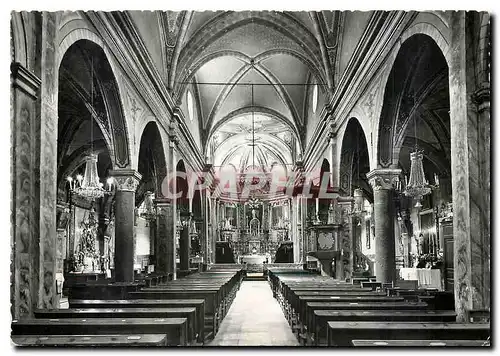 Moderne Karte La Brigue AM Eglise Saint Martin Interieur