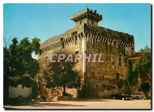 Moderne Karte Cagnes Alpes Maritimes Le Chateau