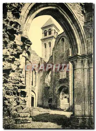 Cartes postales moderne Abbaye de ND d'Orval Le clocher vu des ruines