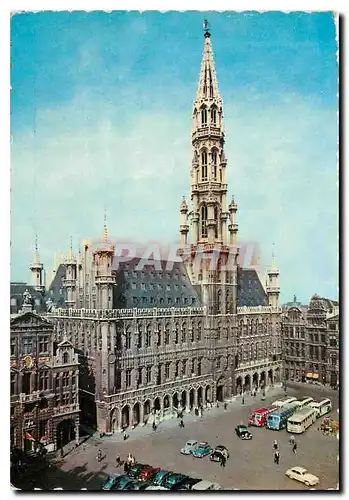 Cartes postales moderne Bruxelles Grand Place Hotel de Ville