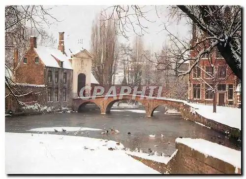 Cartes postales moderne Brugge Ingangspoort van het Prinselijk Begijnhof