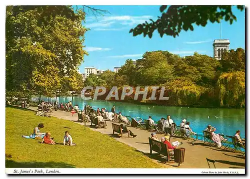 Moderne Karte St James Park London