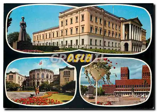 Moderne Karte Norway Oslo