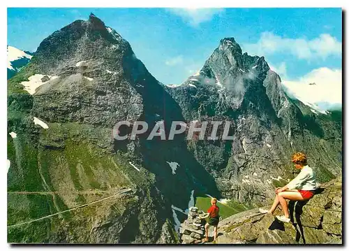 Cartes postales moderne Norway View towards the mountains the Bishop the King an the Queen