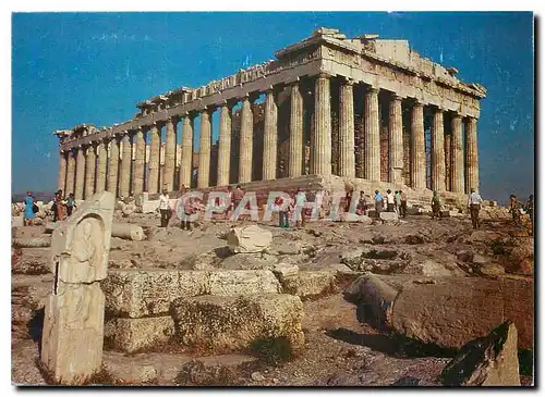 Moderne Karte Acropole d'Athenes Grece