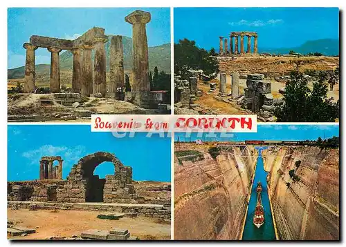 Cartes postales moderne Souvenir from Corinth