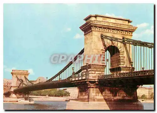 Cartes postales moderne Budapest Lanchid