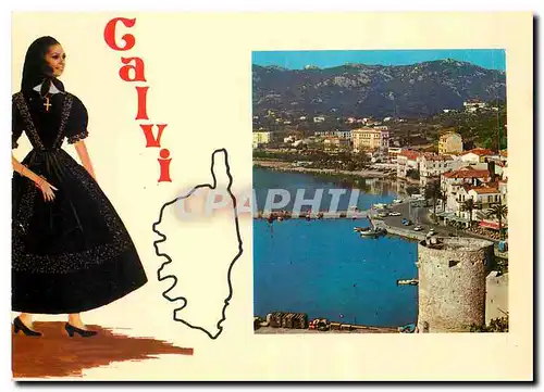 Cartes postales moderne Calvi