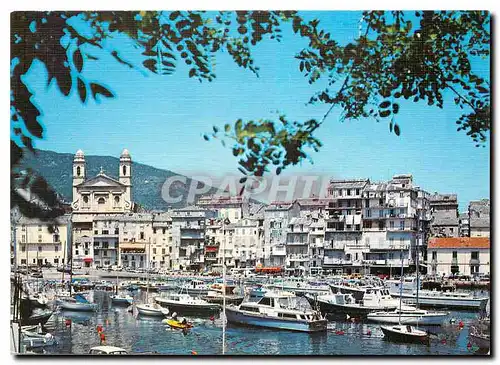 Cartes postales moderne Corse Ile de Beaute Paradis d'ete Bastia Le vieux port