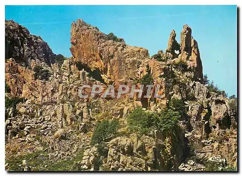 Cartes postales moderne Corse Ile de Beaute Paradis d'ete Piana Les Calanche
