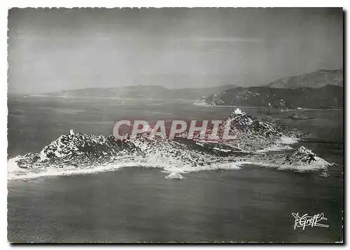 Cartes postales moderne Ajaccio Corse Vue aerienne Les Iles Sanguinaires
