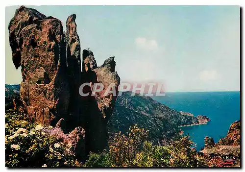 Cartes postales moderne Calanche de Piana Porphyres burinees par l'erosion
