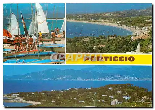 Cartes postales moderne Panorama de la Corse Porticcio Les joies du bateau