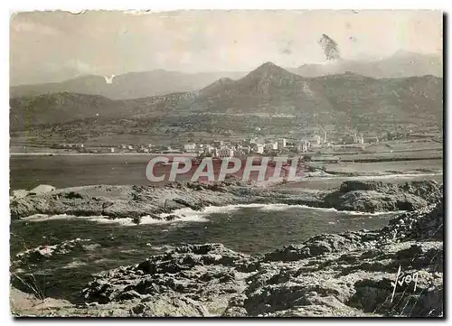 Moderne Karte Ile Rousse Corse Vue generale