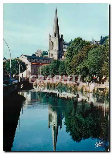 Cartes postales moderne Tulle La Correze et la Cathedrale