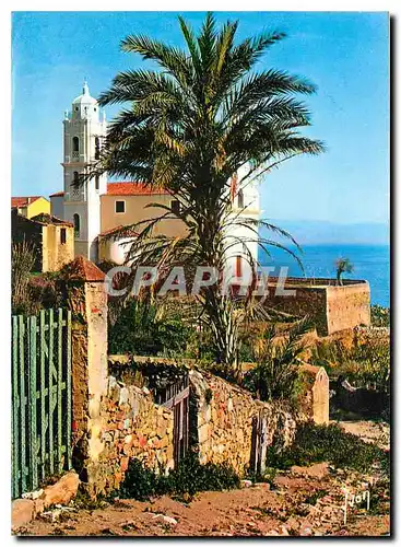 Moderne Karte La Corse Oasis de Beaute Cargese L'Eglise latine