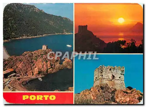 Cartes postales moderne Panorama de la Cose Porto