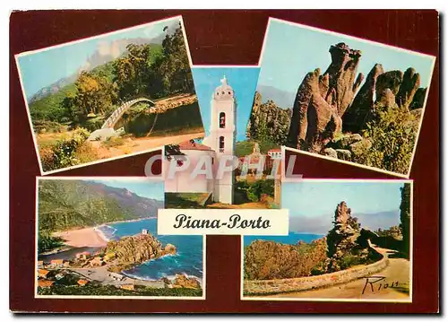 Cartes postales moderne Piana Porto