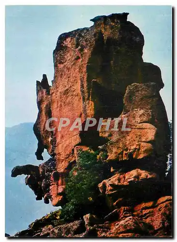 Cartes postales moderne Corse Ile de beaute Paradis d'ete Piana Les calanche de Piana