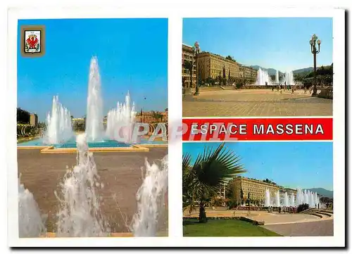 Cartes postales moderne Nice L'Espace Massena