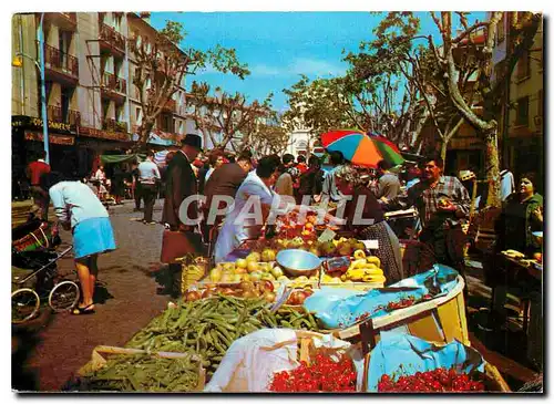 Cartes postales moderne Charmes et soleil de la Cote d'Azur Marche Provencal