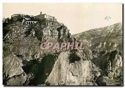 Moderne Karte Gourdon AM Le pittoresque village perche au sommet de la montague