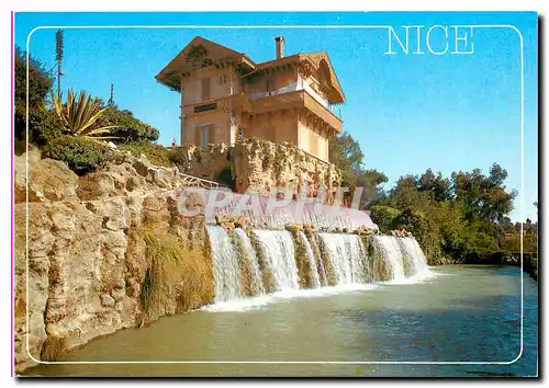 Cartes postales moderne Nice La Cascade de Garraut