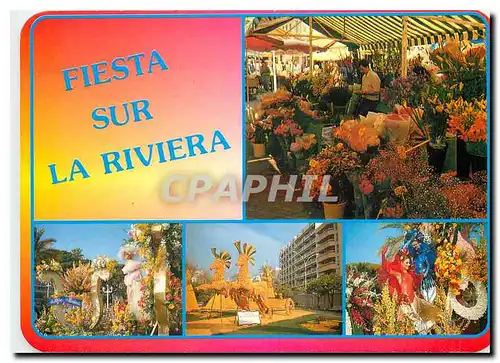 Cartes postales moderne Cote d'Azur Fiesta sur la Riviera