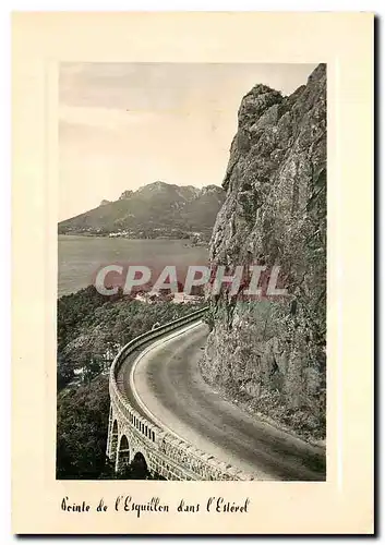 Cartes postales moderne La Corniche d'Or La Pointe de l'Esquillon dans l'Esterel